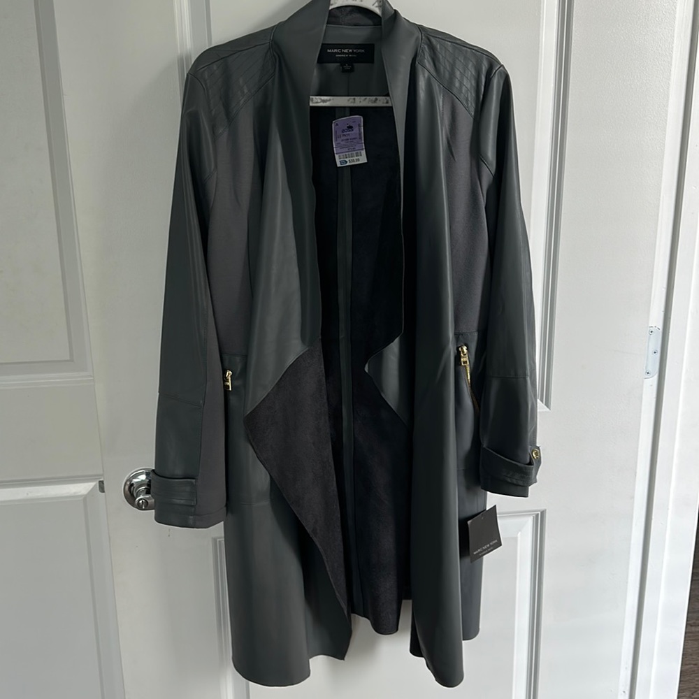 Stylish Grey Marc New York lightweight jacket.